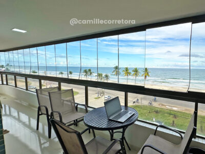 Apartamento 03 quartos - frente mar - Praia dos Milionários - Ilhéus