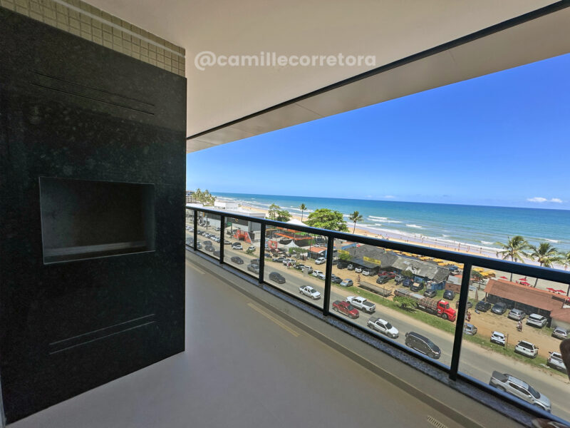 Brilho do Atlântico - Apartamento FRENTE MAR TOTAL - 03 quartos - Ilhéus BA