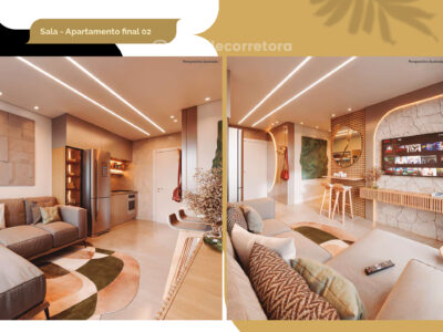 Gold park - Apartamento Studio e de 2/4 - Praia dos Milionários - Ilhéus/BA