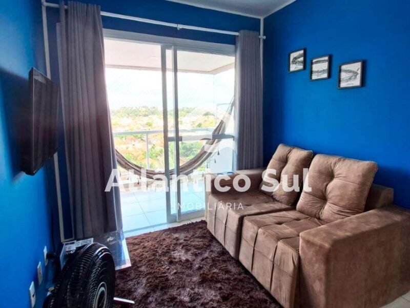 Blue Park Residence – Apartamento de 01 quarto mobiliado no São Francisco – Ilhéus/BA
