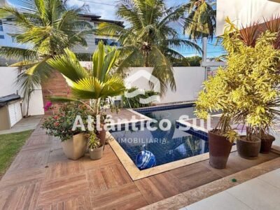 Aldeia Atlântida – Casa duplex de 03 suítes com piscina a 50 m da praia – Ilhéus/BA