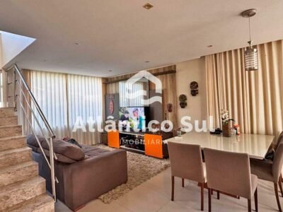 Aldeia Atlântida – Casa duplex de 03 suítes com piscina a 50 m da praia – Ilhéus/BA